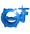 Flanged Double Eccentric Butterfly Valves